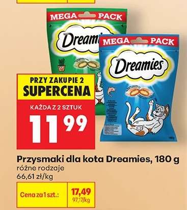 Przysmaki dla kota Dreamies, 180 g