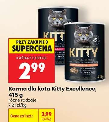 Karma dla kota Kitty Excellence, 415 g