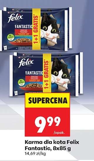 Karma dla kota Felix Fantastic, 8x85 g