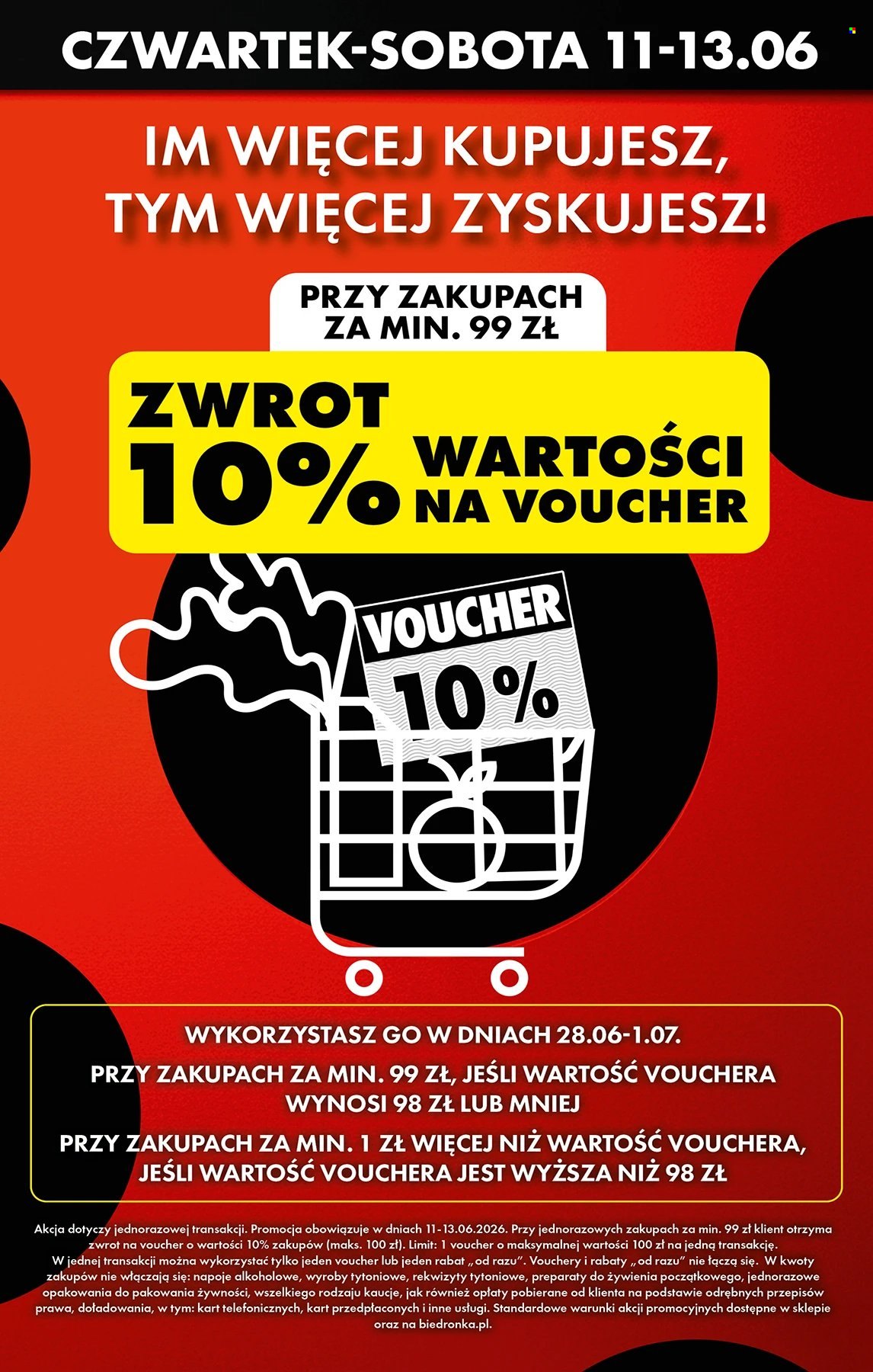 Leták Biedronka - 12.6.2026 - 13.6.2026. Strana 3
