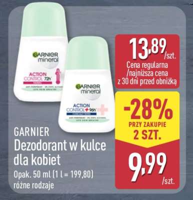 GARNIER Dezodorant w kulce dla kobiet