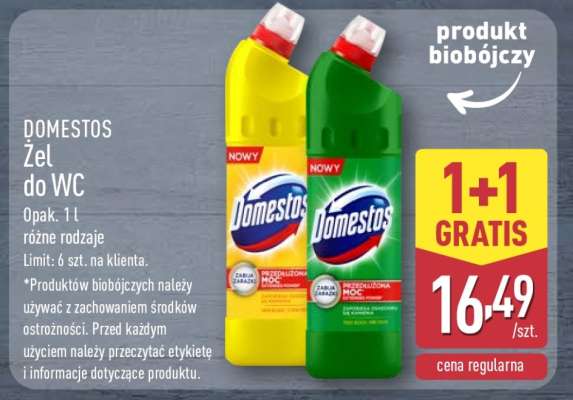 DOMESTOS Żel do WC