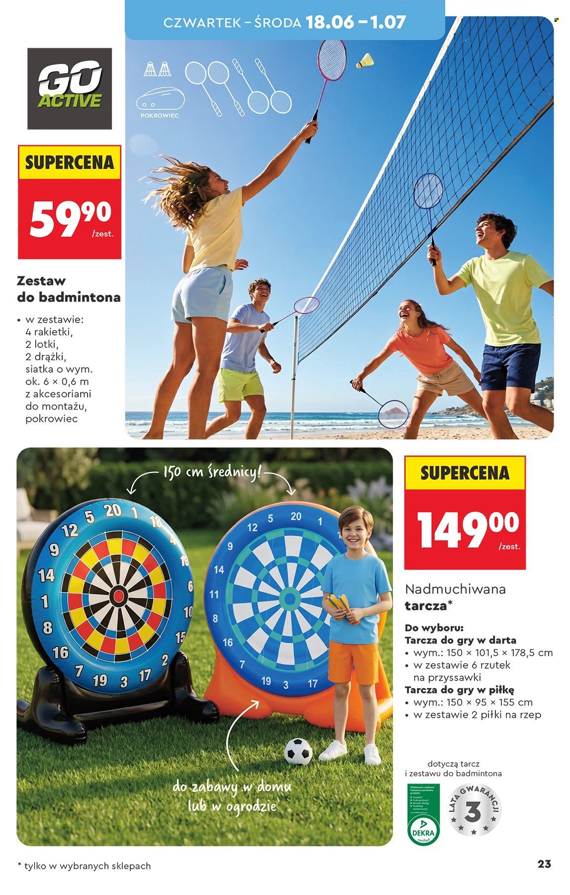 Leták Biedronka - 13.6.2026 - 1.7.2026. Strana 23