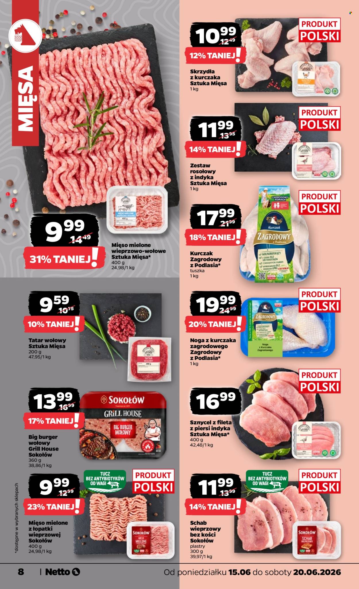 Leták Netto - 15.6.2026 - 20.6.2026. Strana 8