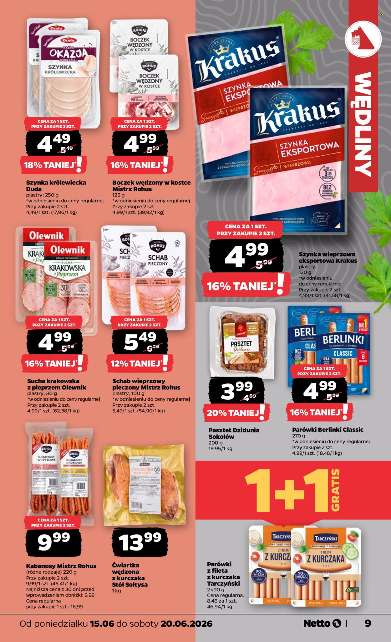 Leták Netto - 15.6.2026 - 20.6.2026. Strana 9