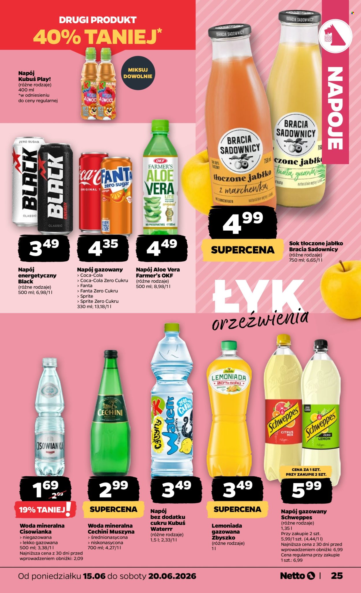 Leták Netto - 15.6.2026 - 20.6.2026. Strana 25