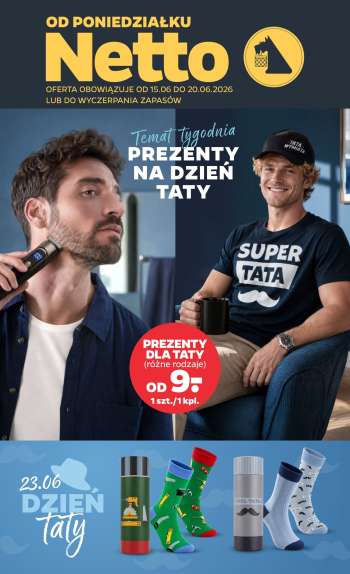 Gazetka Netto - 15.06.2026 - 20.06.2026.