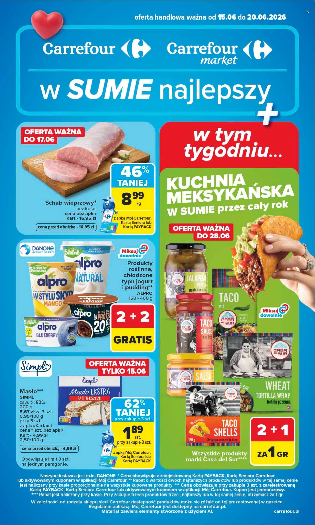 Gazetka Carrefour - 15.06.2026 - 20.06.2026. Strona 1