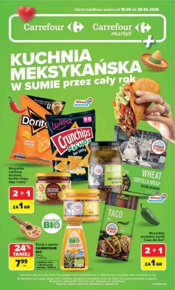 Gazetka Carrefour - 15.06.2026 - 28.06.2026.
