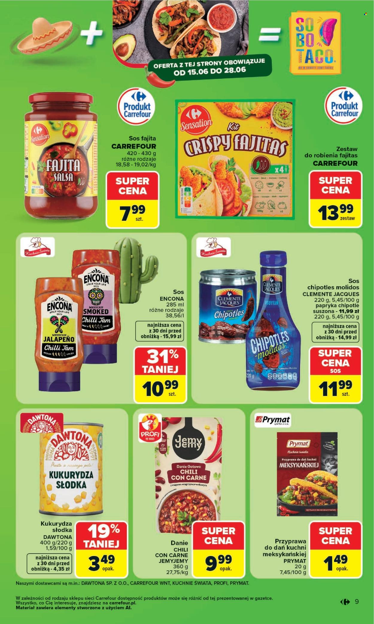 Leták Carrefour - 15.6.2026 - 28.6.2026. Strana 9