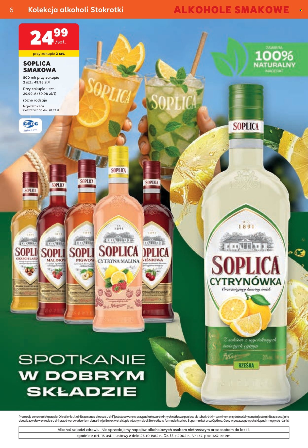 Leták Stokrotka Supermarket - 11.6.2026 - 8.7.2026. Strana 6