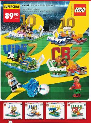 Klocki LEGO® MŚ lub Batmobil