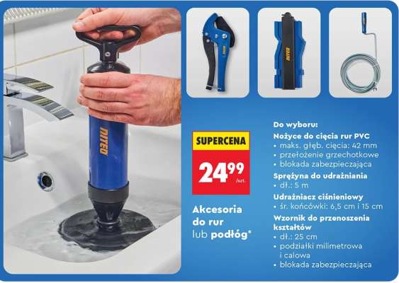 Akcesoria do rur lub podłóg