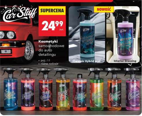 Kosmetyki samochodowe do auto detailingu