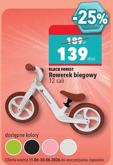 Rowerek biegowy
