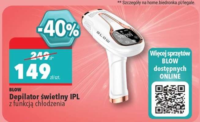 Depilator świetlny IPL