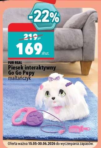 Piesek interaktywny Go Go Pupy
