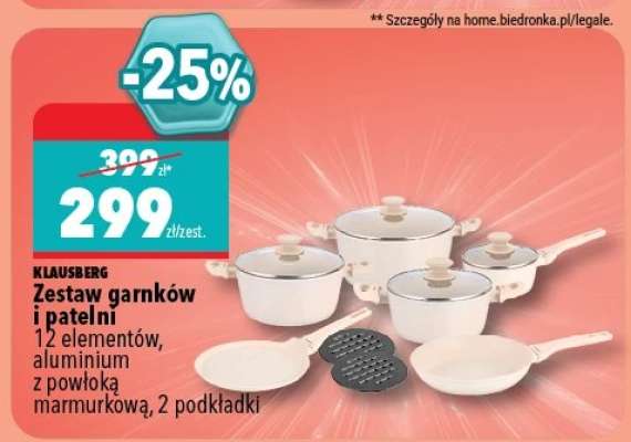 Zestaw garnków i patelni