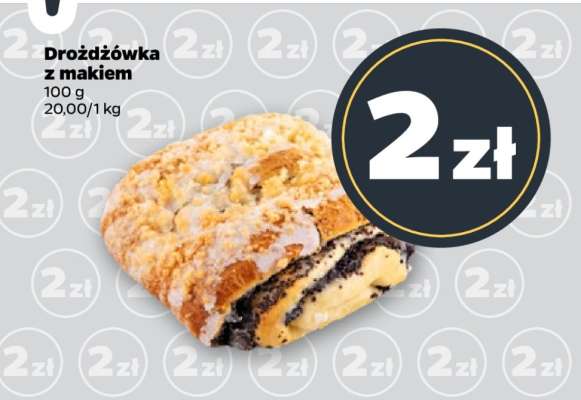 Drożdżówka z makiem