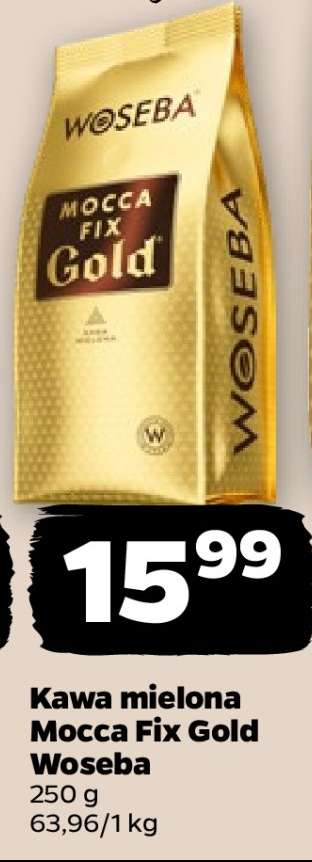 Kawa mielona Mocca Fix Gold Woseba