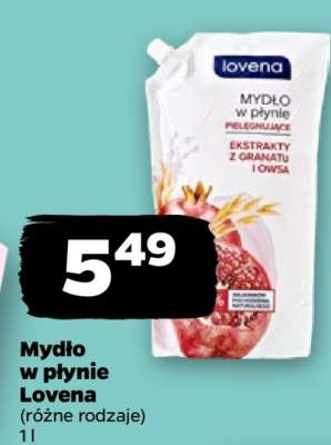 Mydło w płynie Lovena