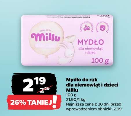 Mydło do rąk dla niemowląt i dzieci Millu