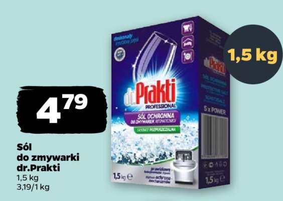 Sól do zmywarki dr.Prakti