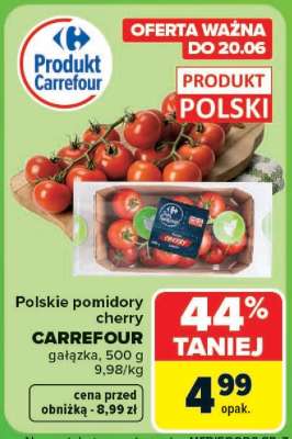 Polskie pomidory cherry