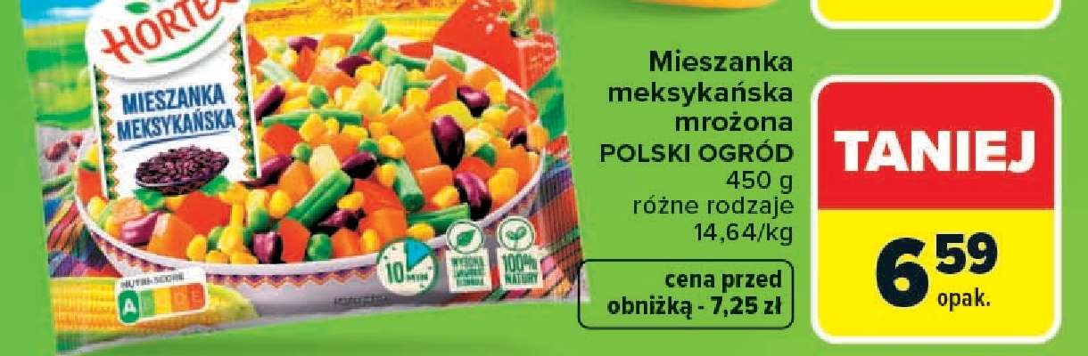Mieszanka meksykańska mrożona POLSKI OGRÓD