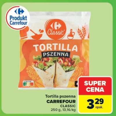 Tortilla pszenna