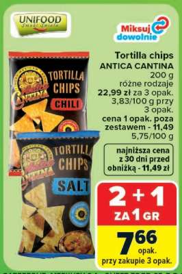 Tortilla chips ANTICA CANTINA