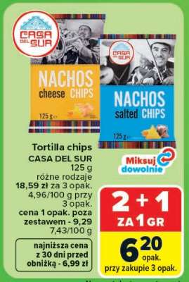 Tortilla chips CASA DEL SUR