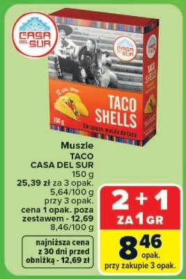 Muszle TACO CASA DEL SUR