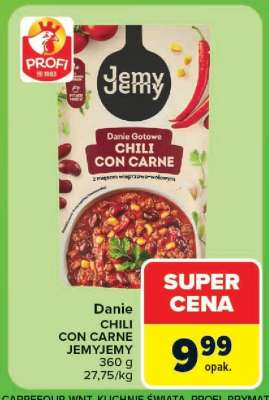 Danie CHILI CON CARNE JEMYJEMY
