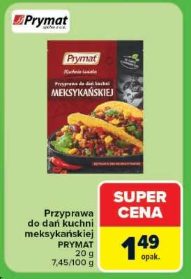 Przyprawa do dań kuchni meksykańskiej