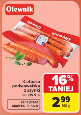 Kiełbasa podwawelska z szynki