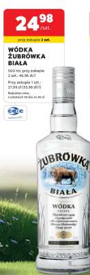 Wódka Żubrówka Biała