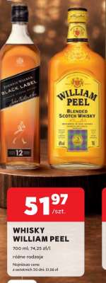 Whisky William Peel
