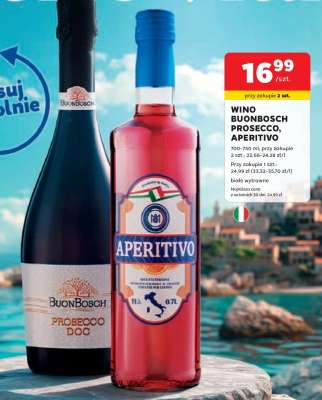 Wino BuonBosch Prosecco, Aperitivo