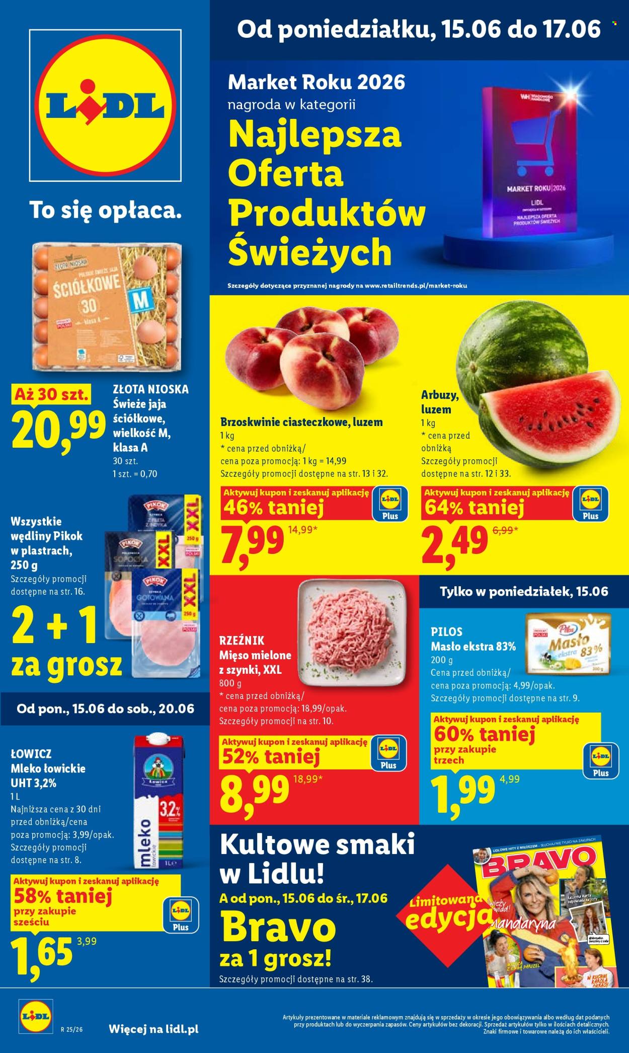 Gazetka Lidl - 15.06.2026 - 17.06.2026. Strona 1