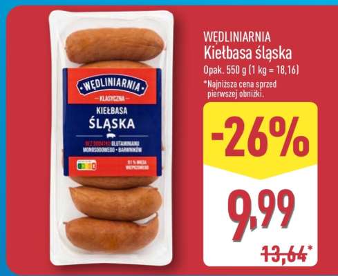 WĘDLINIARNIA Kiełbasa śląska