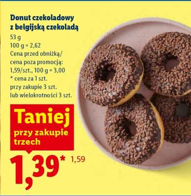 Donut czekoladowy z belgijską czekoladą