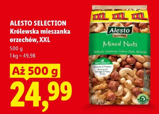 ALESTO SELECTION Królewska mieszanka orzechów, XXL