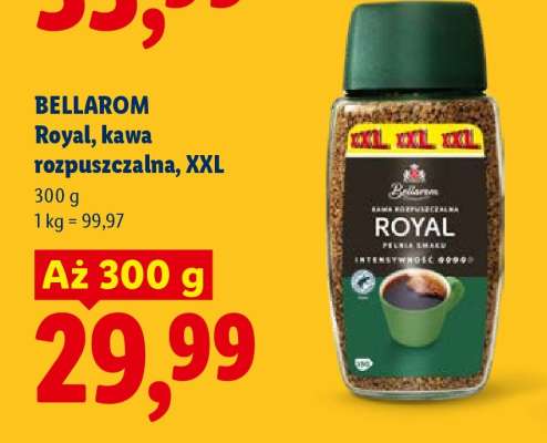 Bellarom Royal, kawa rozpuszczalna, XXL