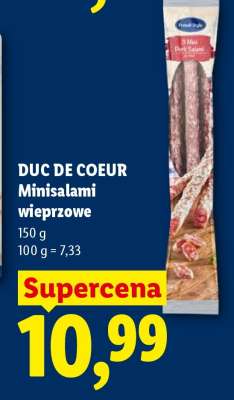 DUC DE COEUR Minisalami wieprzowe