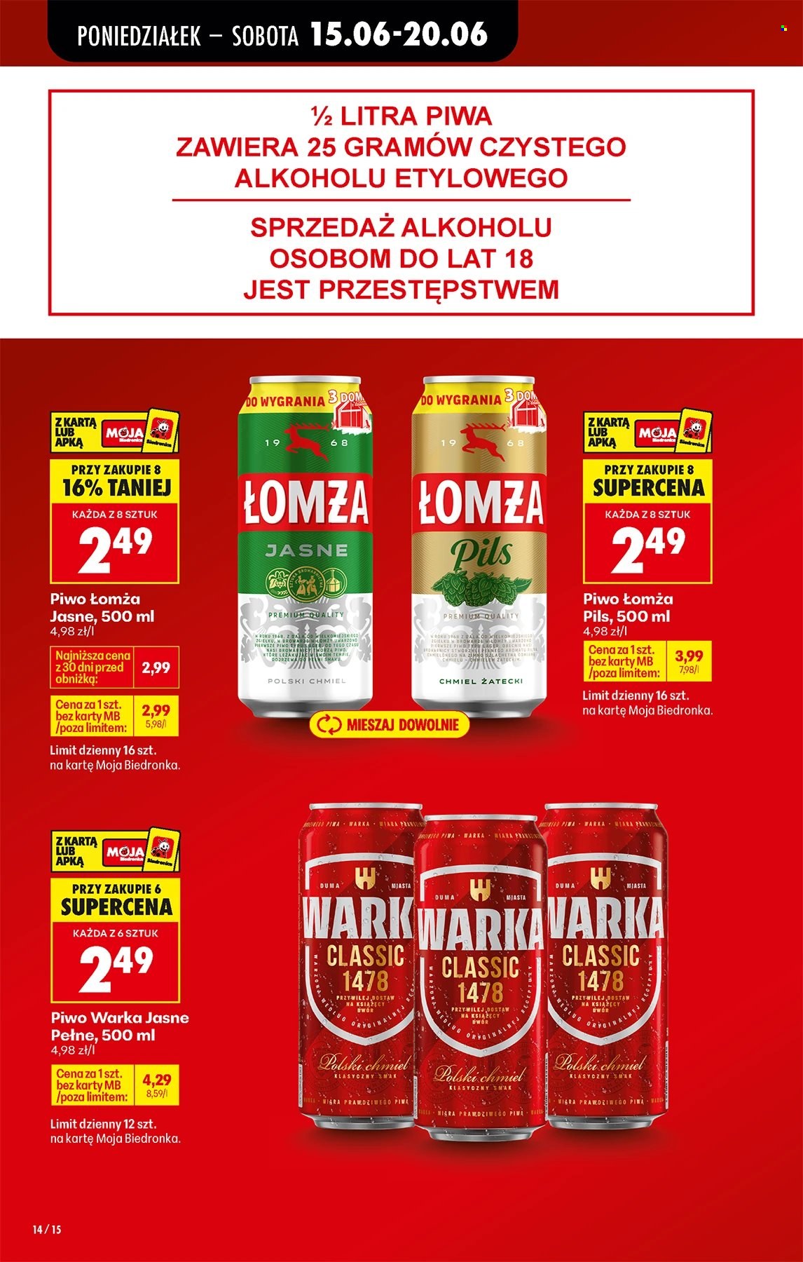 Gazetka Biedronka - 15.06.2026 - 20.06.2026. Strona 14