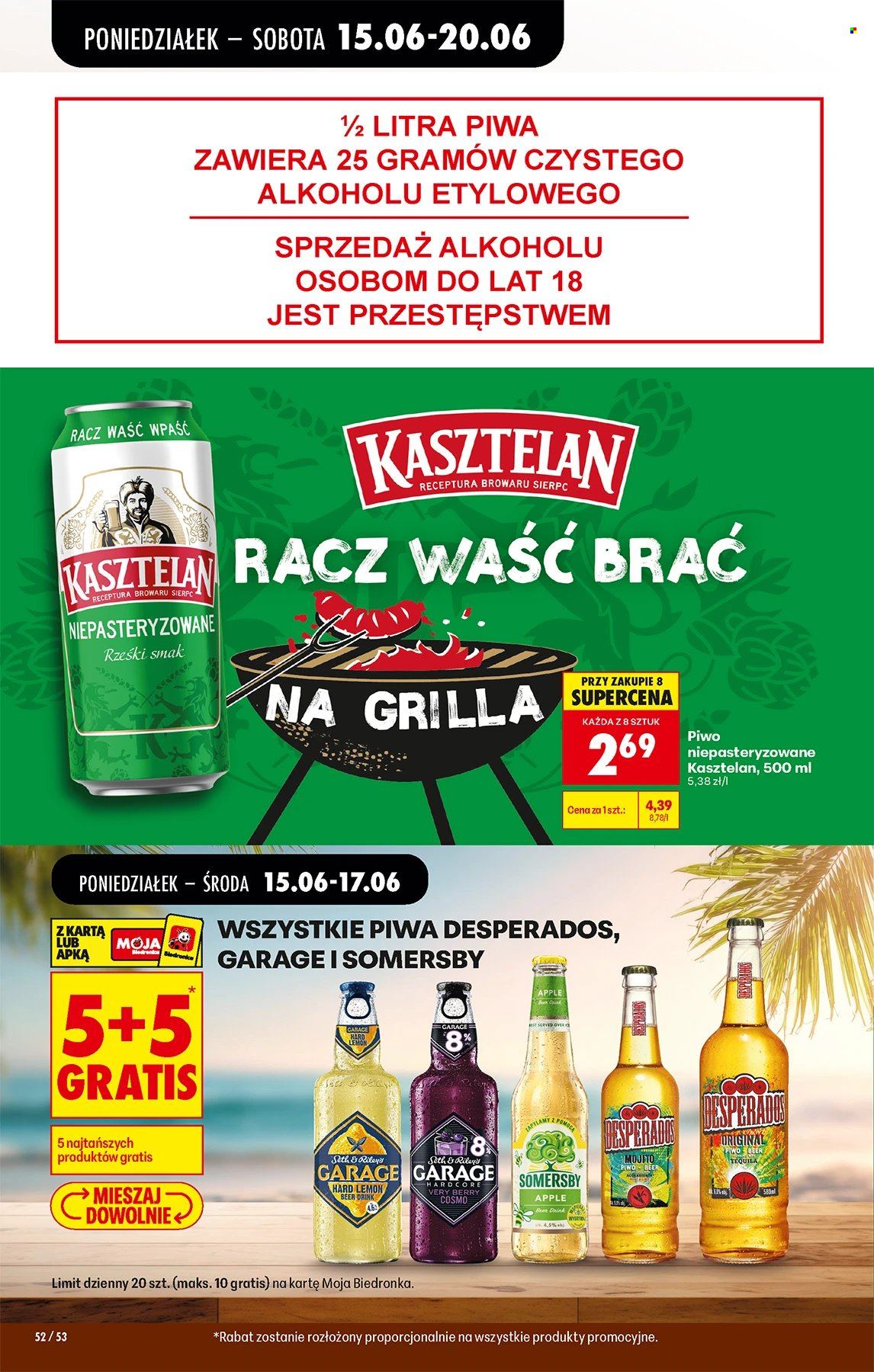 Gazetka Biedronka - 15.06.2026 - 20.06.2026. Strona 52