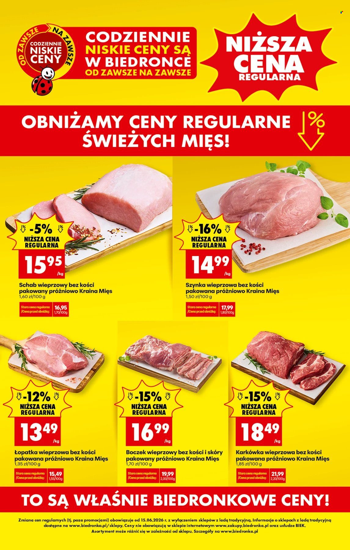 Gazetka Biedronka - 15.06.2026 - 17.06.2026. Strona 1