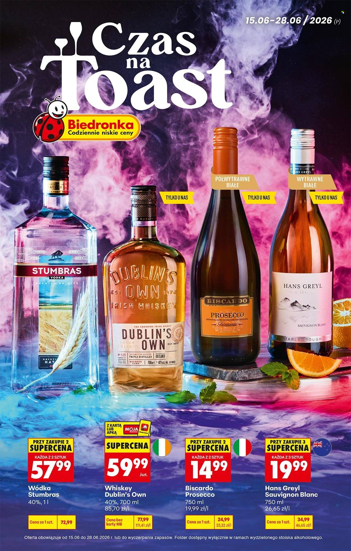 Gazetka Biedronka - 15.06.2026 - 28.06.2026. Strona 1