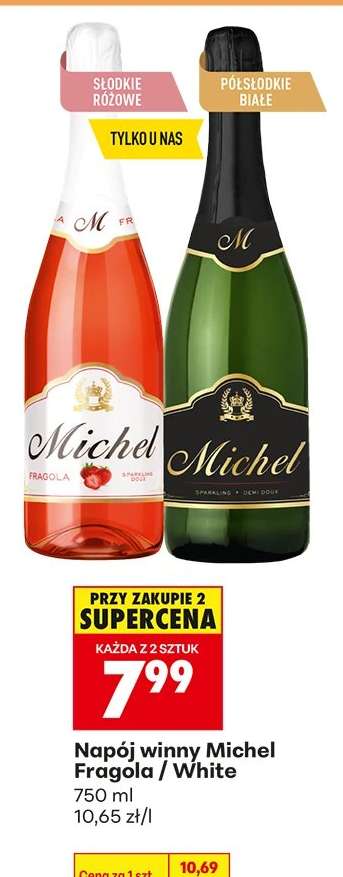 Napój winny Michel Fragola / White